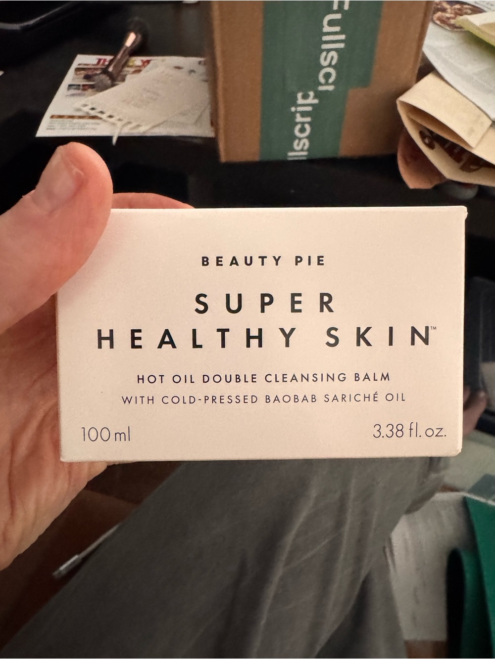 Beauty Pie Super Healthy Skin Hot Oil Double Cleansing Balm — Yellow - Picture 5 of 6